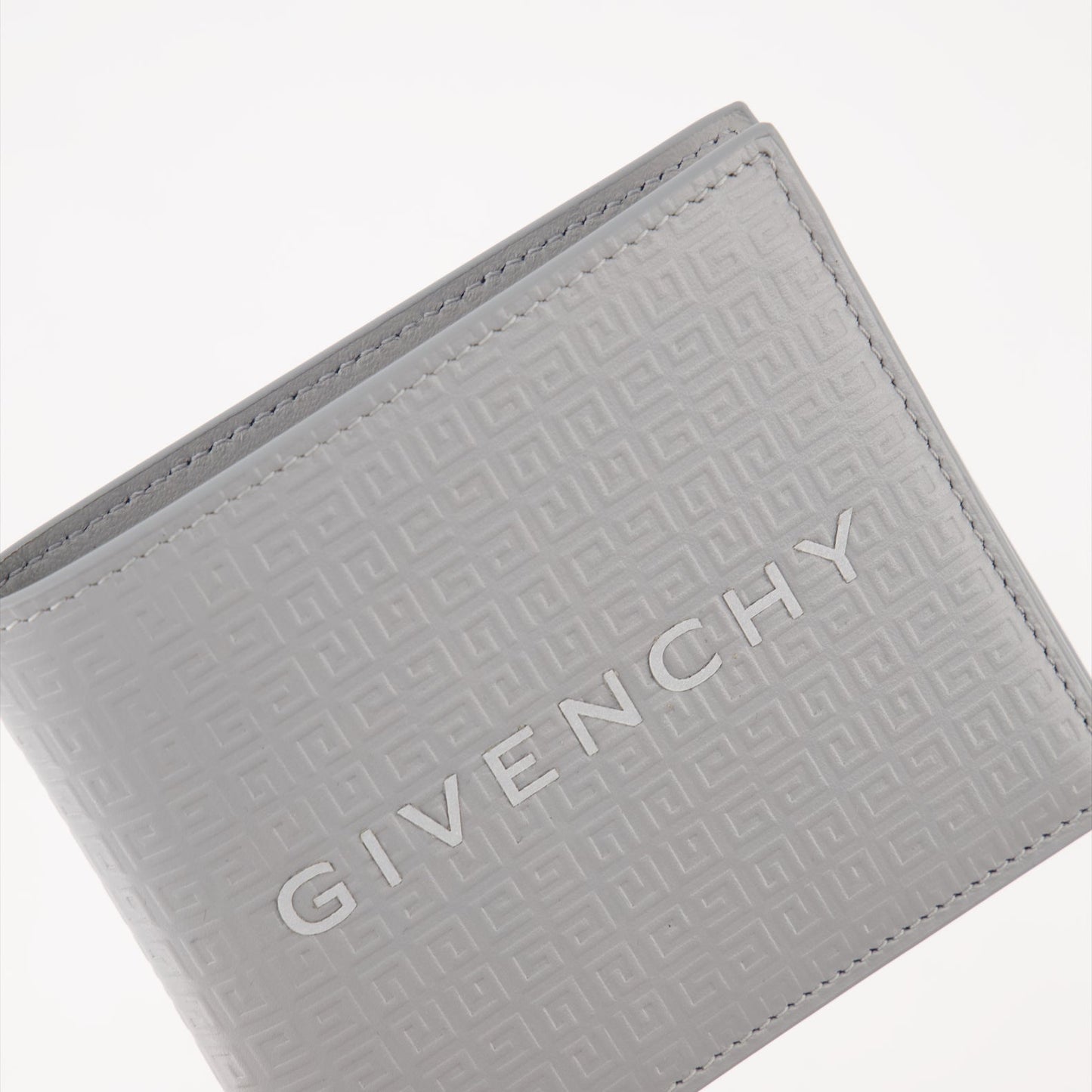 luxury wallet, grey leather wallet, Givenchy accessories, 4G wallet, designer wallet