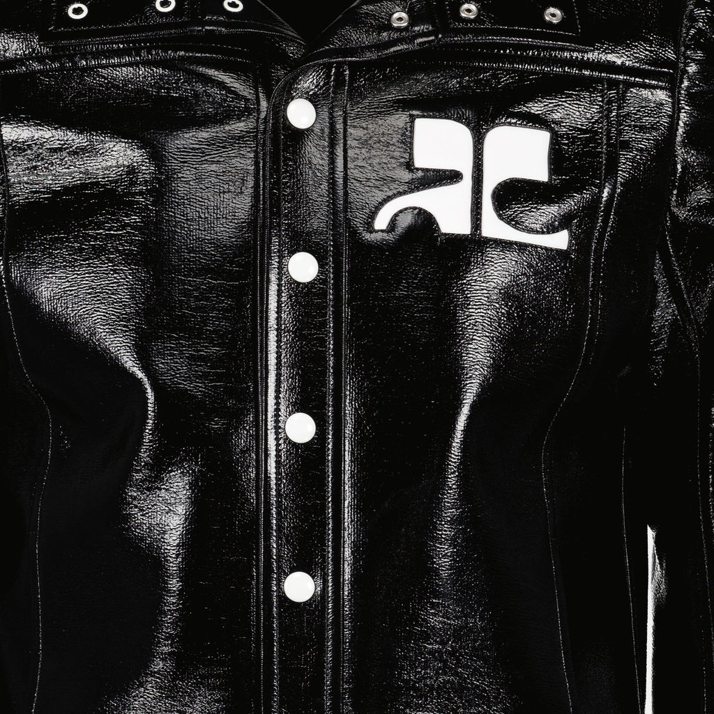 メンズ用クレージュのビニールボンバージャケットの画像 - 2024年春夏シーズン - 詳細ビュー 5