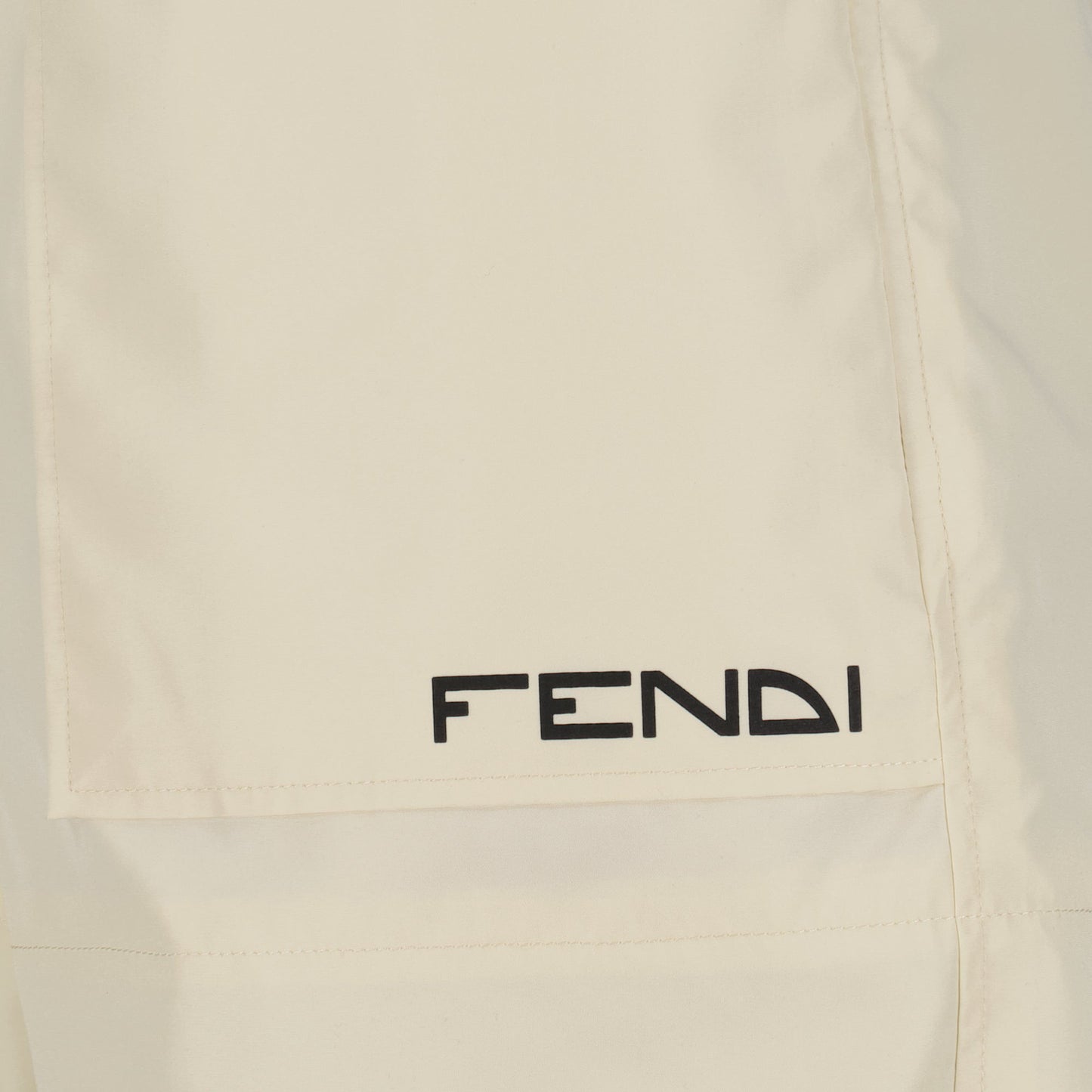 Fendi, beige shorts, nylon shorts, luxury fashion, elegant shorts