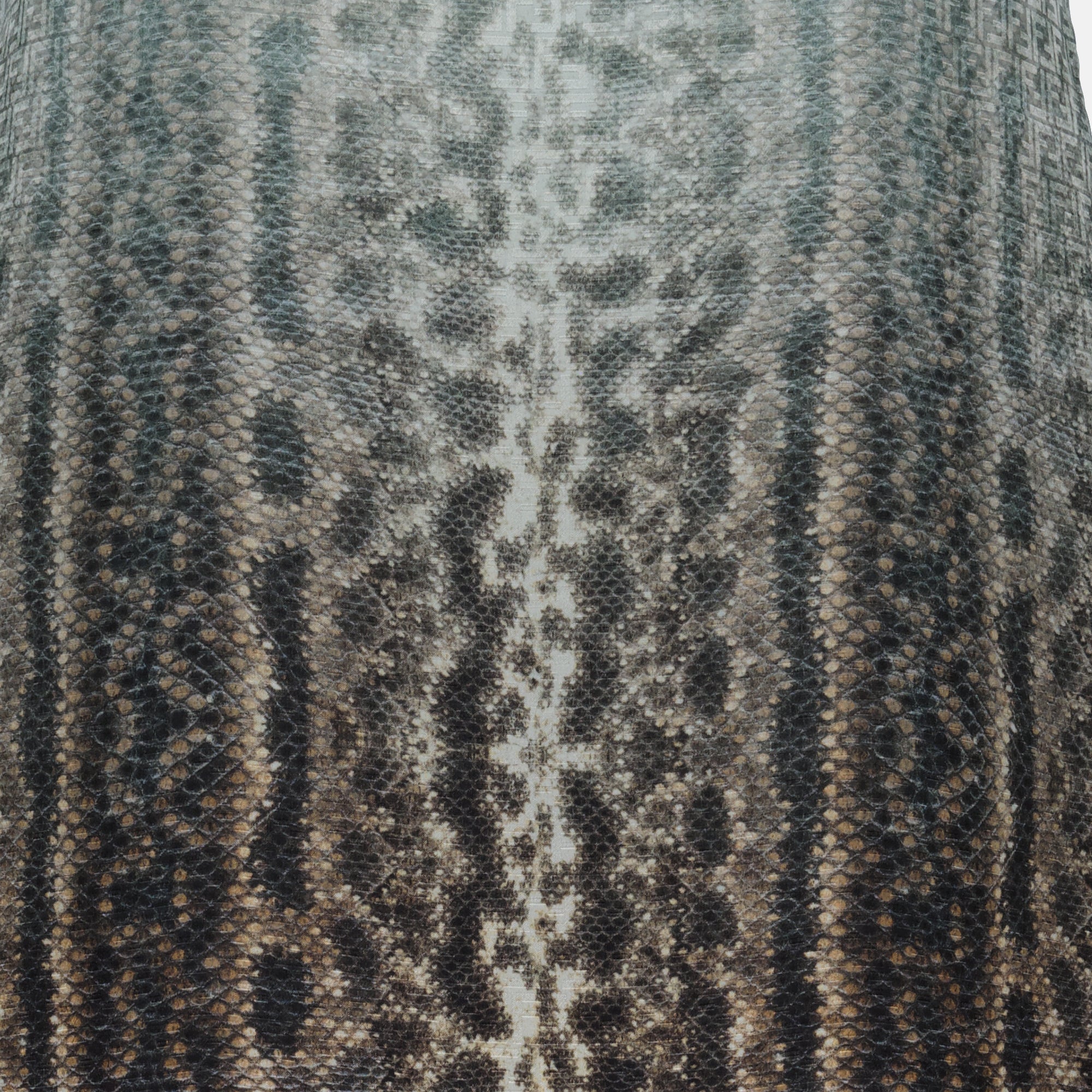 Animal Print Silk Dress