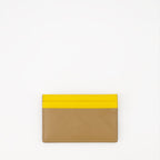 Fendi cardholder, luxury leather accessory, bicolor cardholder, Shadow Collection, sophisticated leather cardholder
