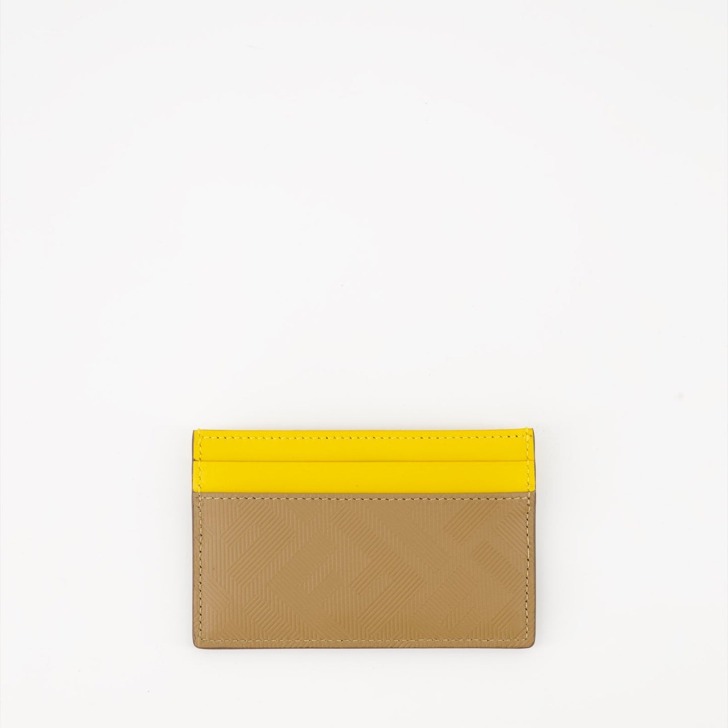 Fendi cardholder, luxury leather accessory, bicolor cardholder, Shadow Collection, sophisticated leather cardholder