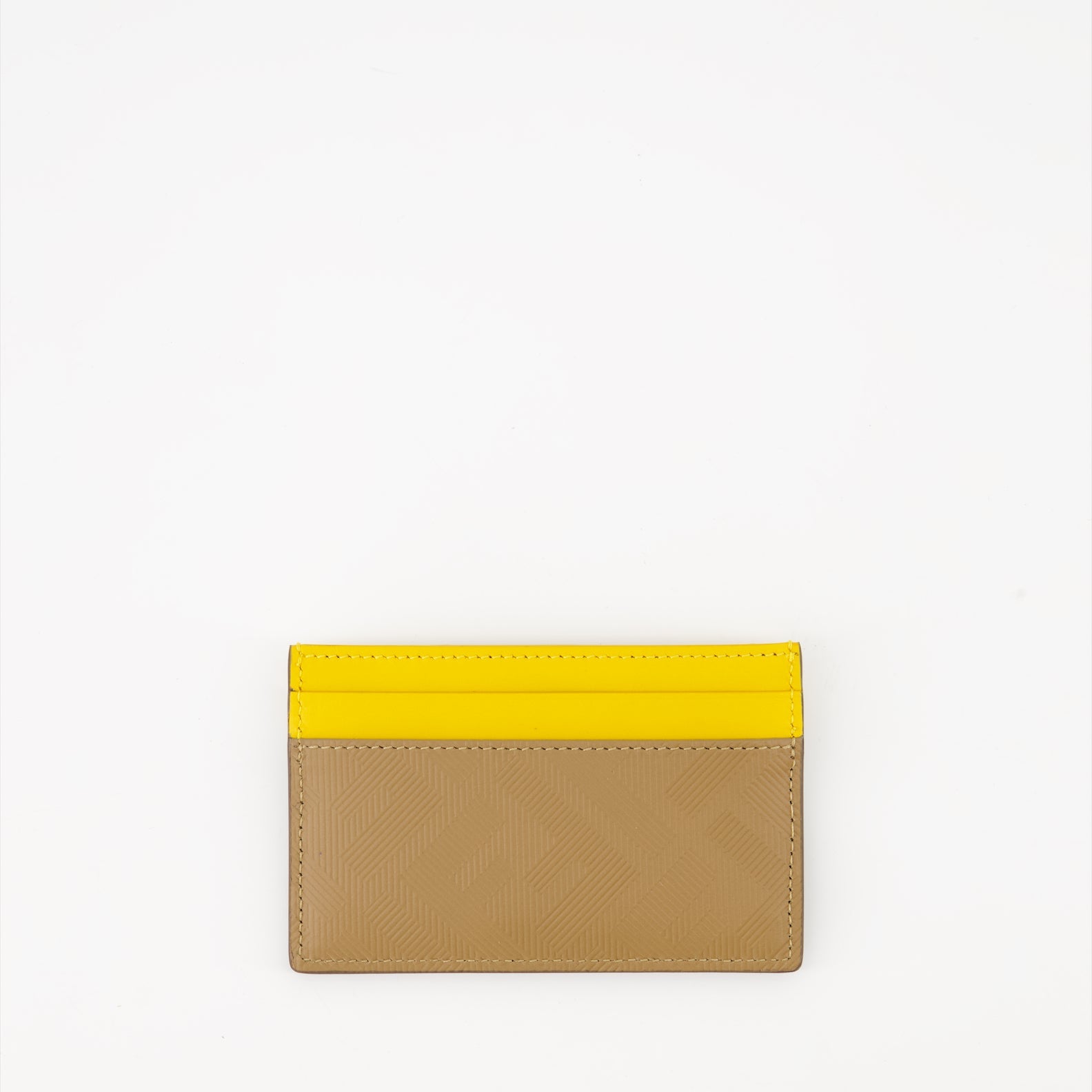 Fendi cardholder, luxury leather accessory, bicolor cardholder, Shadow Collection, sophisticated leather cardholder