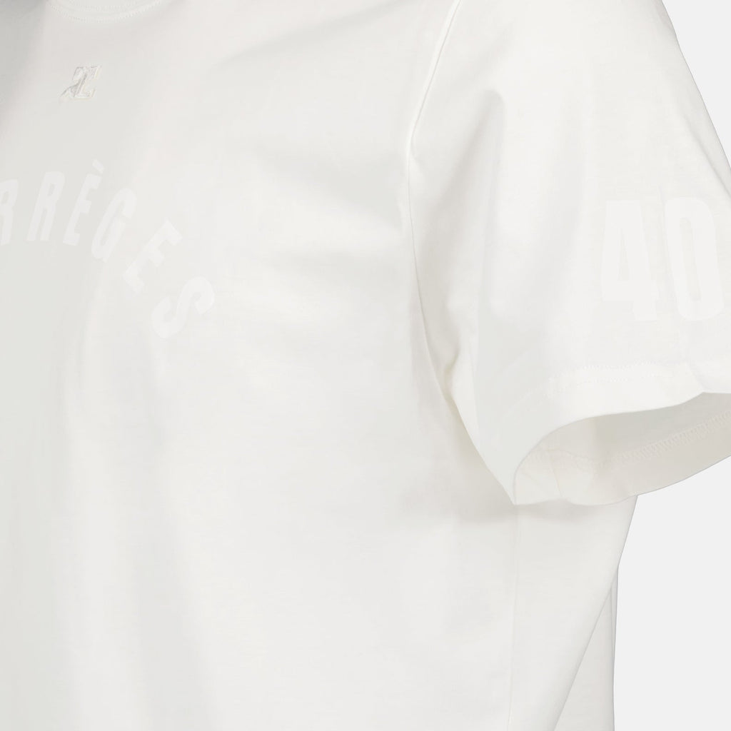 Imagen de la camiseta AC recta – Courrèges por Courrèges para hombres - Temporada Primavera-Verano 2024 - Vista Detalle 5