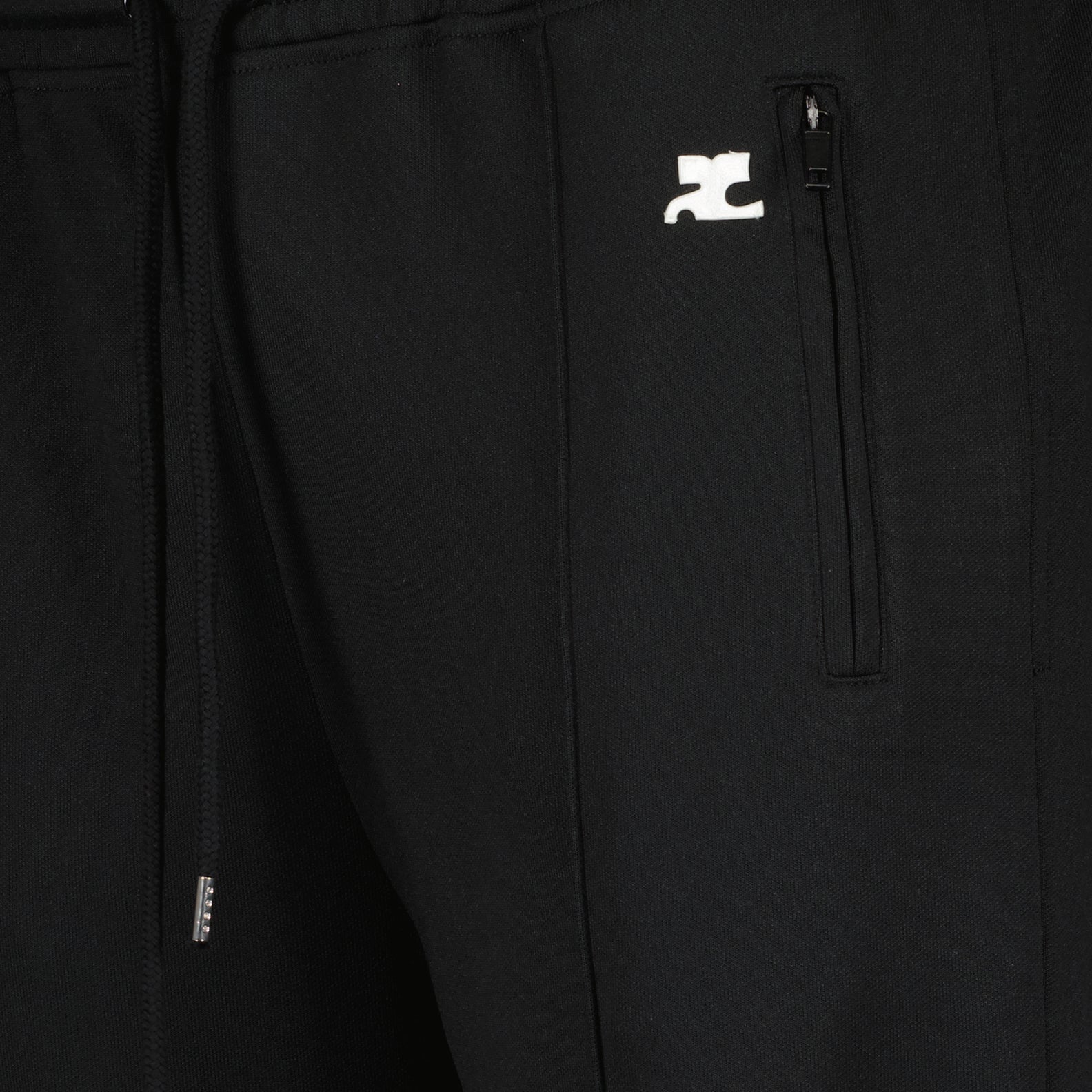 Courrèges joggers, AC logo joggers, luxury casual wear, designer joggers, comfortable joggers