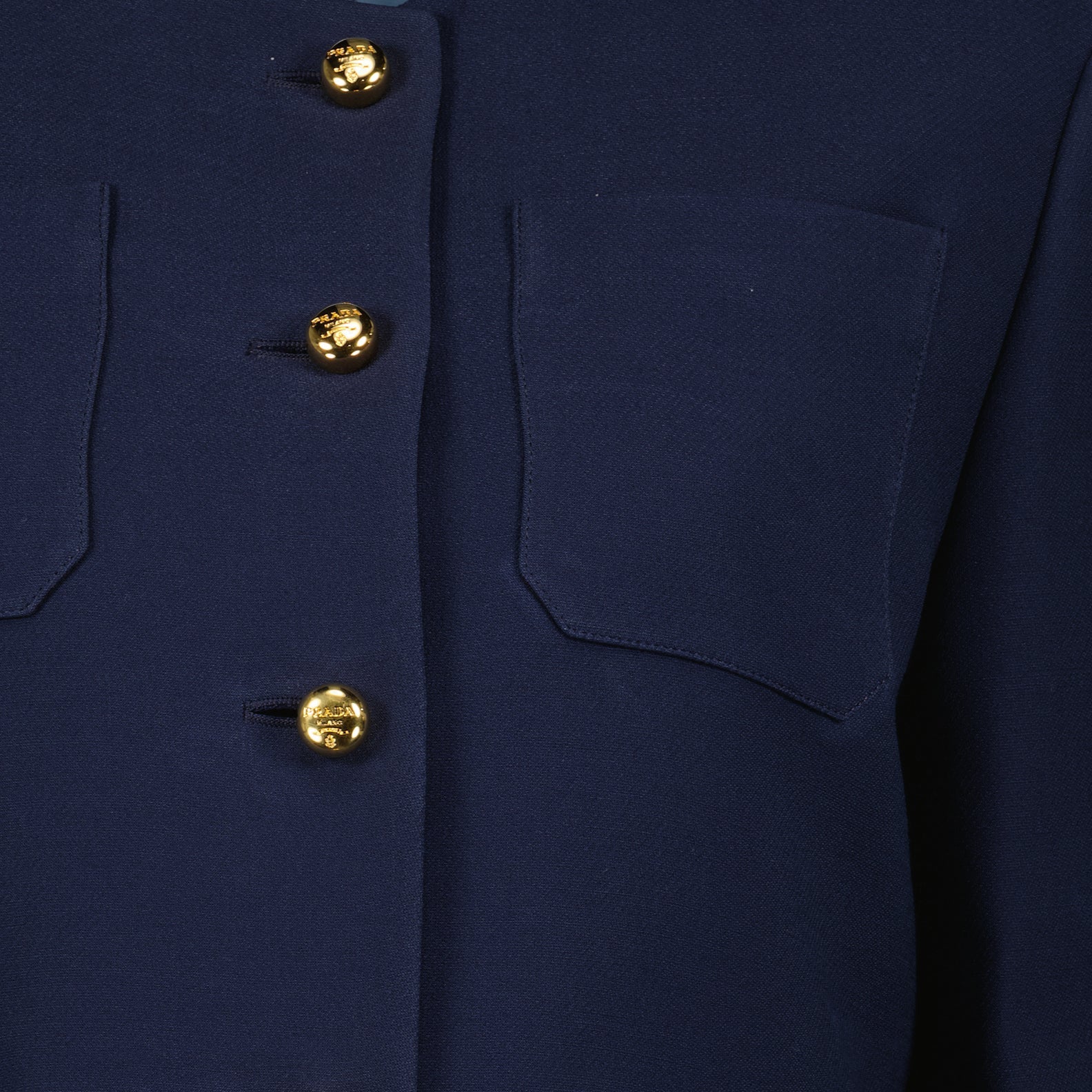 Veste courte en soie et laine