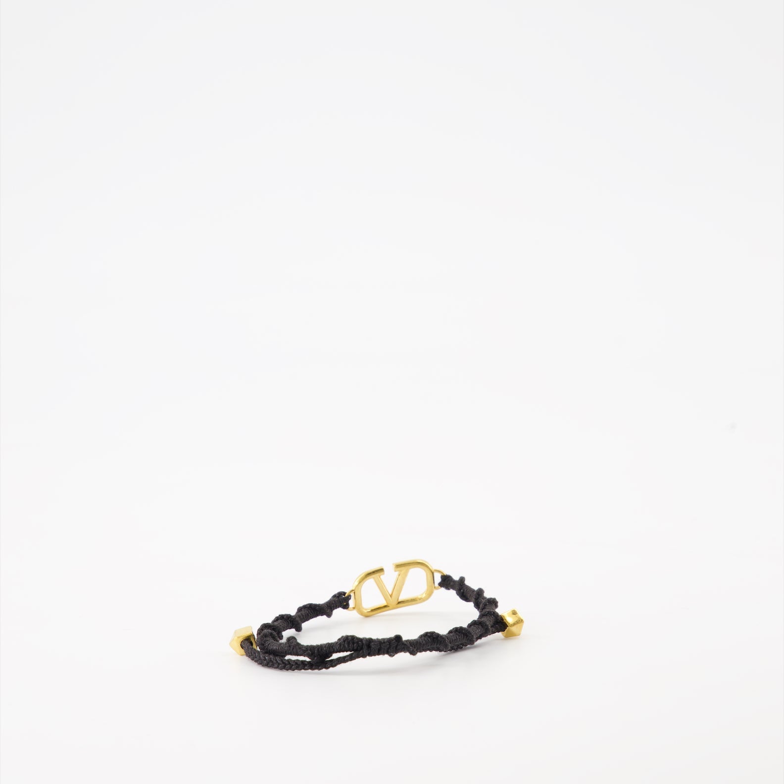 Valentino Garavani, VLogo bracelet, luxury accessories, designer bracelet, cord bracelet