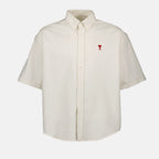 Ami de Coeur, AMI Paris, white shirt, luxury fashion, designer clothing