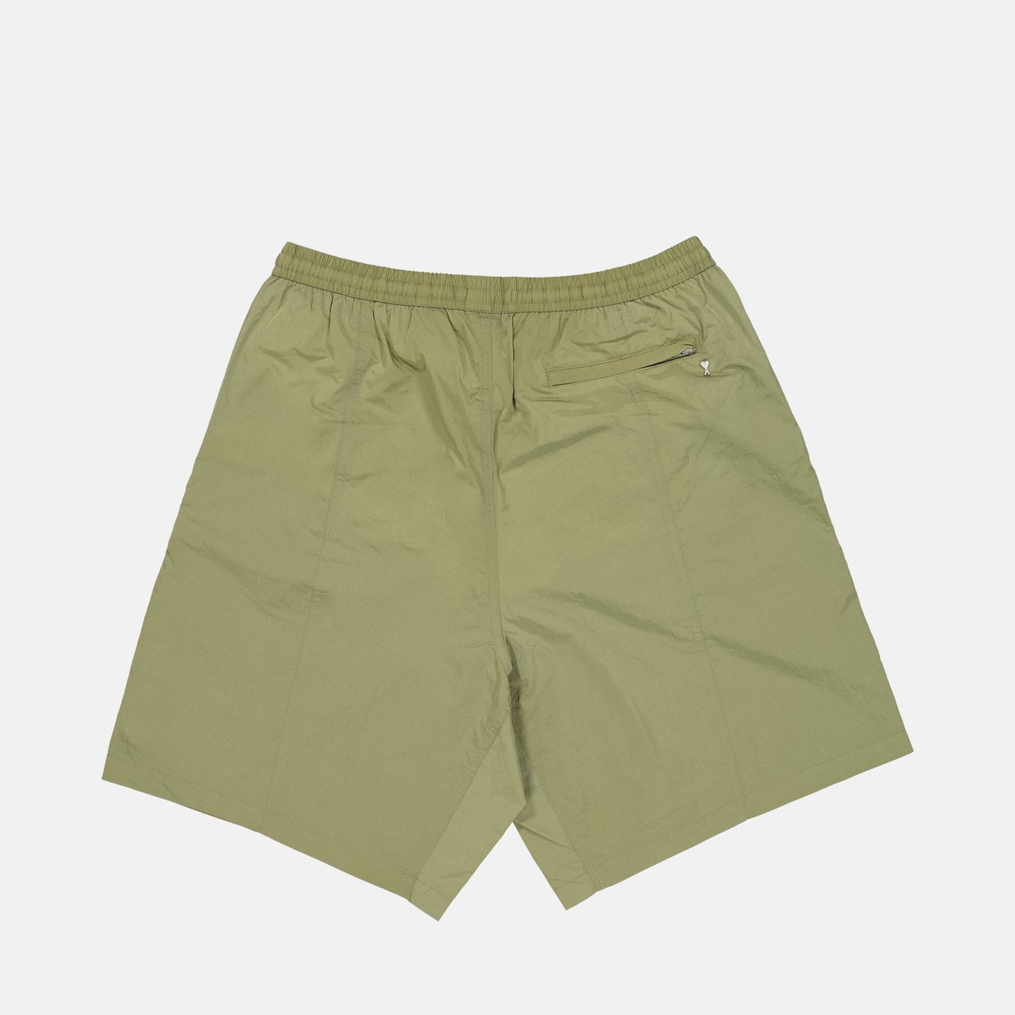 Ami de Coeur, Green swim shorts, AMI Paris swim shorts, luxury swimwear, premium men's swimwear