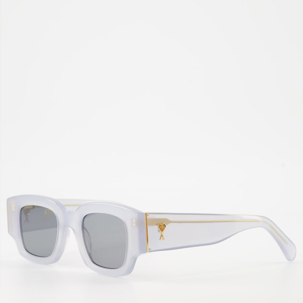 Blue-Grey Sunglasses, Ami de Coeur, AMI Paris, Luxury Sunglasses, UV Protection