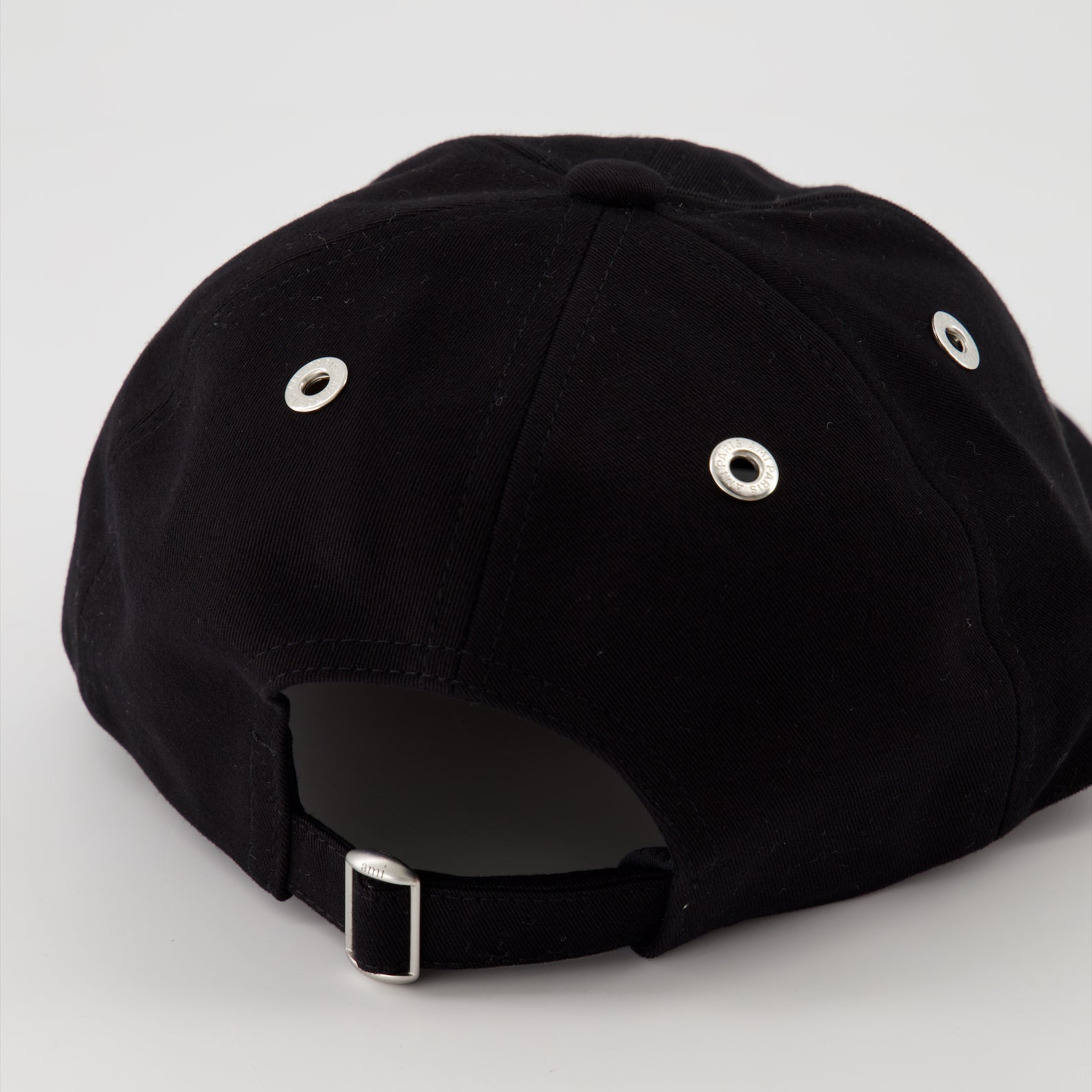 Ami de Coeur, AMI Paris cap, luxury accessories, black cap, designer cap