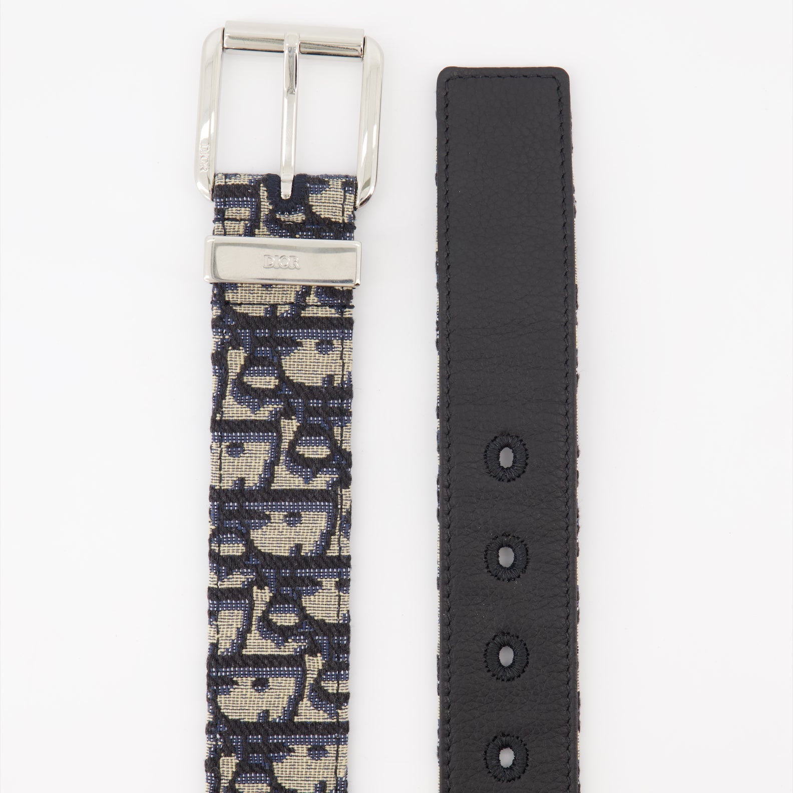 Dior belt, black belt, luxury accessories, Oblique pattern, designer belt