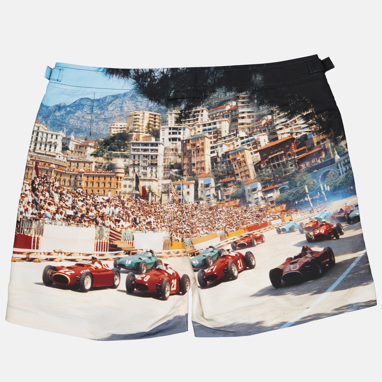 Orlebar Brown, Bulldog Monaco, men's swim shorts, luxury beachwear, tailored fit swimwear