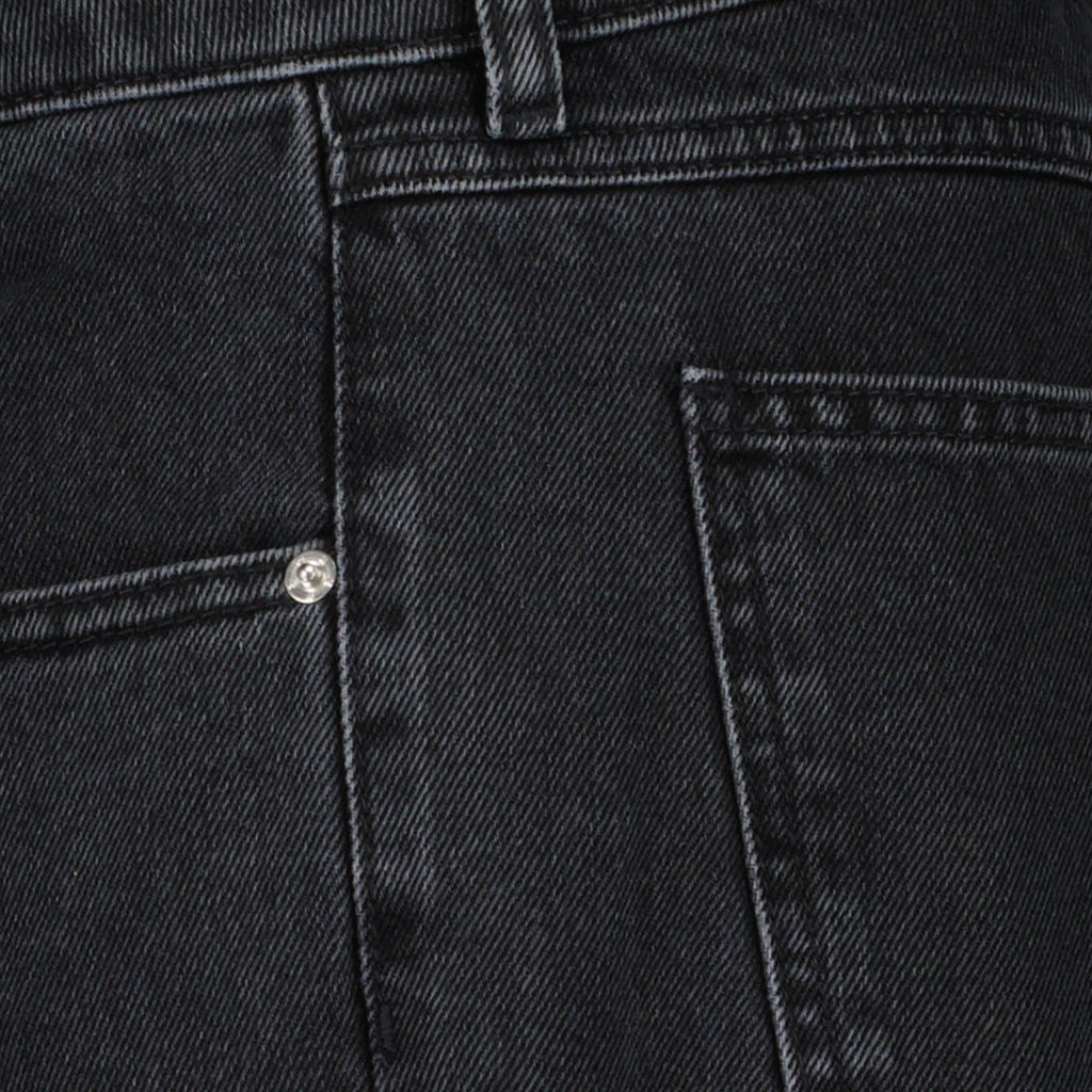 Kenzo jeans, black denim jeans, luxury denim, straight jeans, high-end fashion