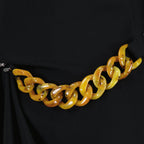 black dress, Falabella dress, contemporary fashion, women's apparel, stylish dress