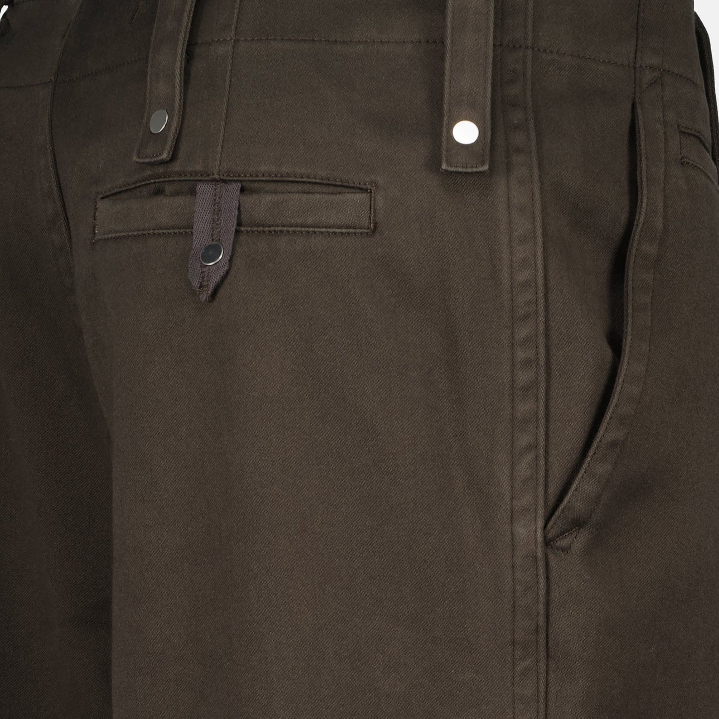 Burberry trousers, cotton satin pants, luxury menswear, brown trousers, designer clothing