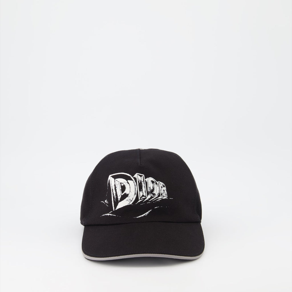 Dior, Black Cap, Men's Luxury Accessories, Designer Cap, AsteroDior