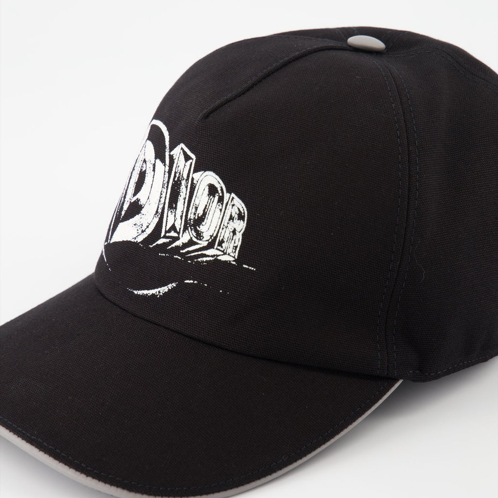 Dior, Black Cap, Men's Luxury Accessories, Designer Cap, AsteroDior