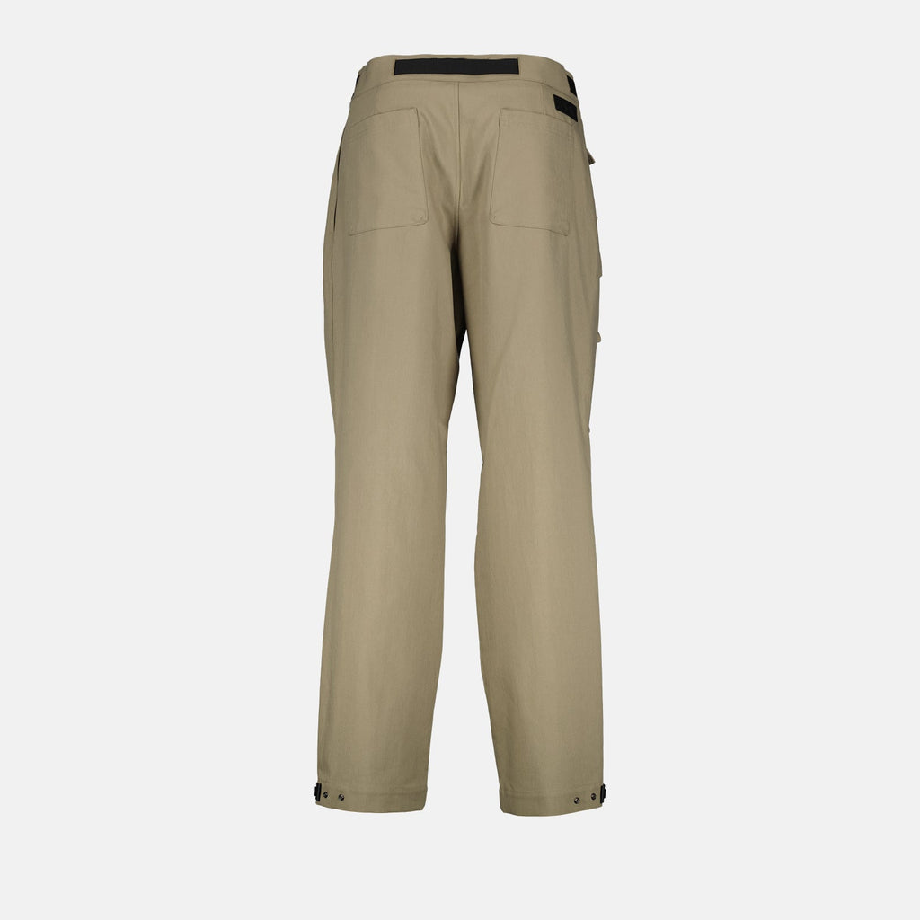 Dior cargo pants, luxury men's fashion, beige cargo pants, high-end men's trousers, designer men's wardrobe