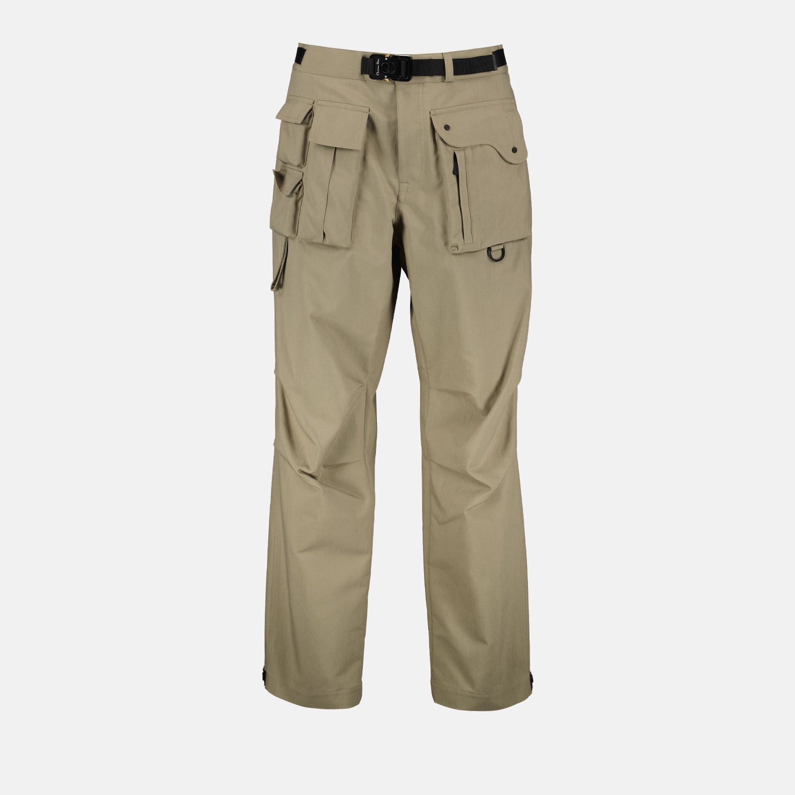 Dior cargo pants, luxury men's fashion, beige cargo pants, high-end men's trousers, designer men's wardrobe