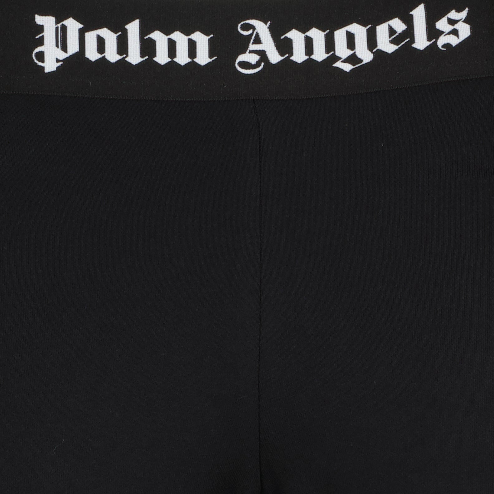 Palm Angels, black flare jogging pants, luxury fashion, high-end casual wear, designer joggers