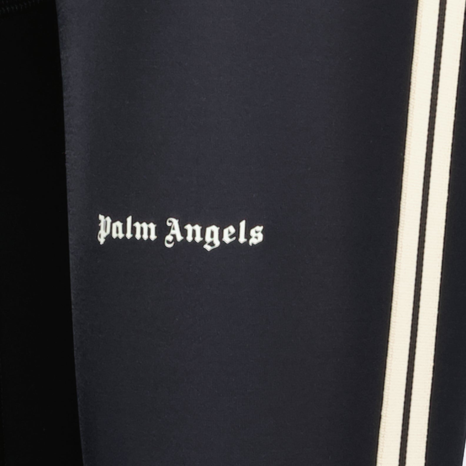   Palm Angels, New Classic Black Legging, luxury streetwear, high-end fashion, designer legging  