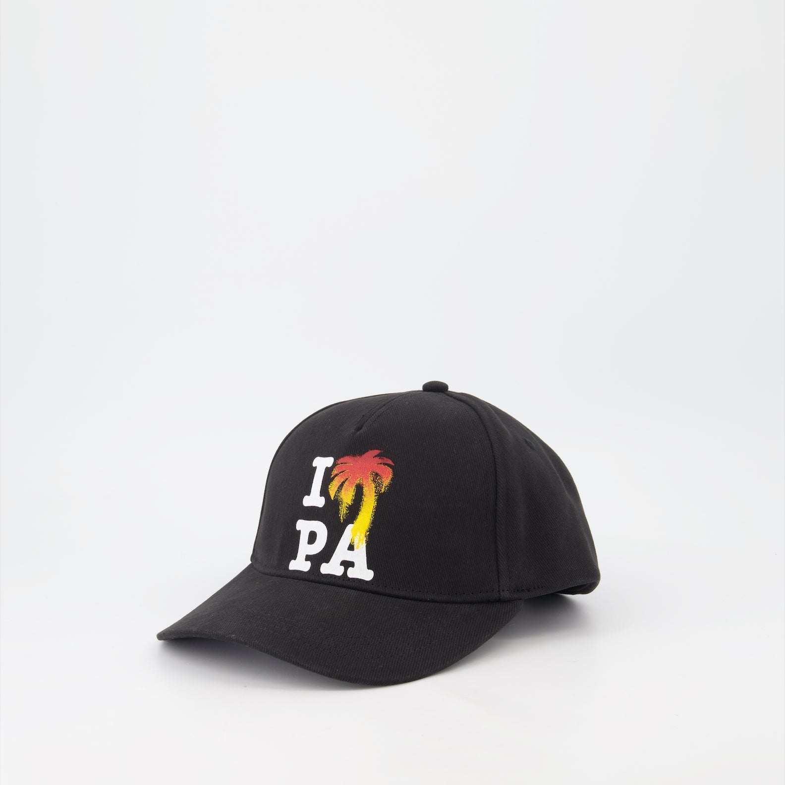 Palm Angels cap, luxury cap, men's designer accessories, "I Love PA" cap, streetwear luxury