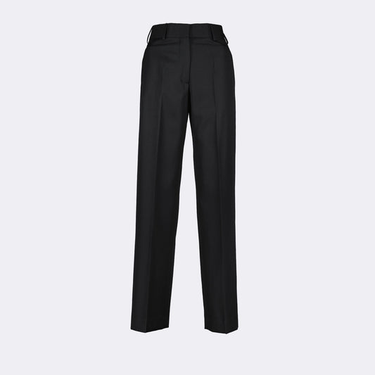 Palm Angels trousers, wool trousers, elegant trousers, tailored trousers, luxury women's wear