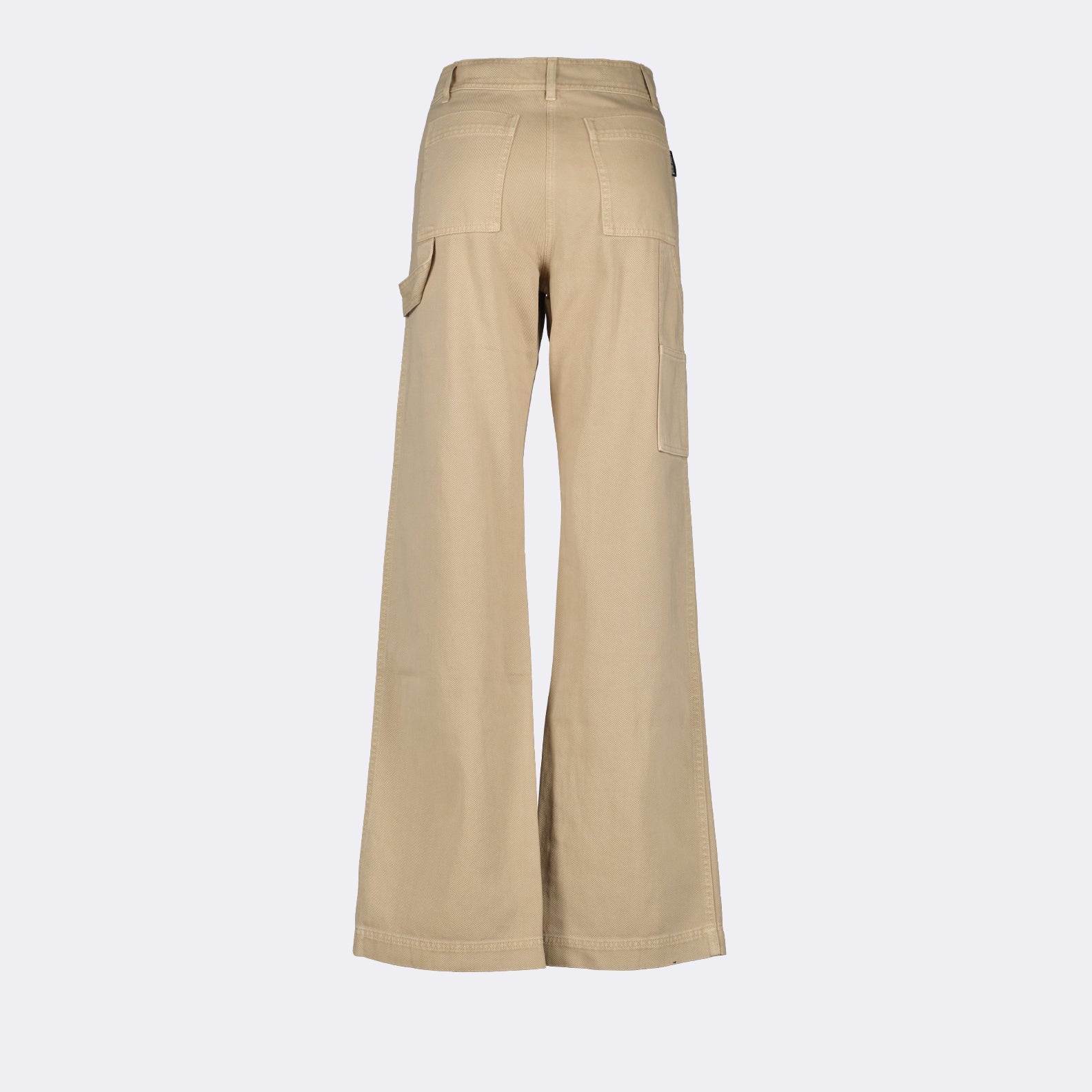 Palm Angels, beige cargo pants, luxury cargo, cotton pants, designer cargo pants