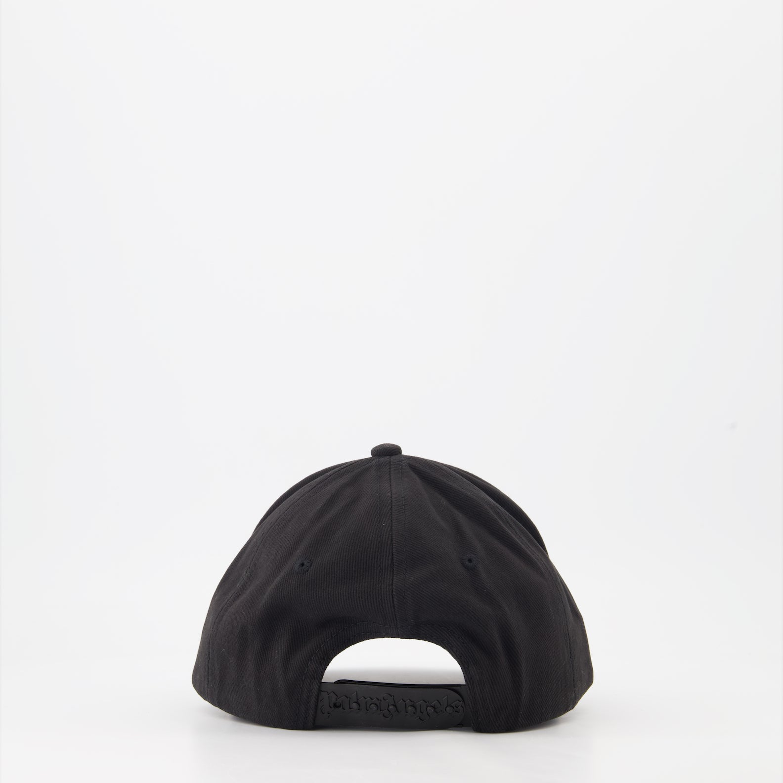luxury cap, Palm Angels accessories, Sketchy logo hat, high-end streetwear, designer headwear