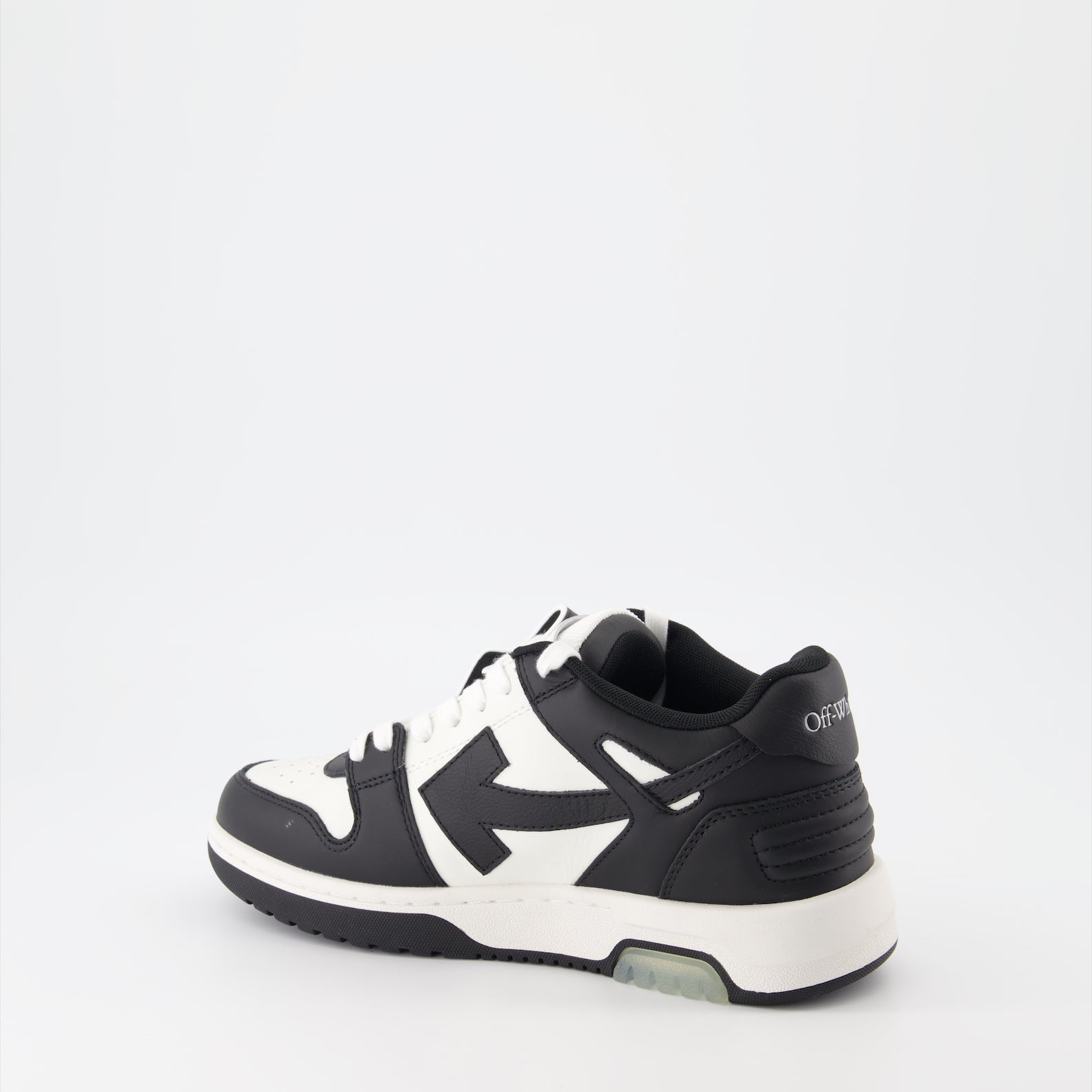 Off-White sneakers, leather sneakers, luxury footwear, designer sneakers, high-end fashion