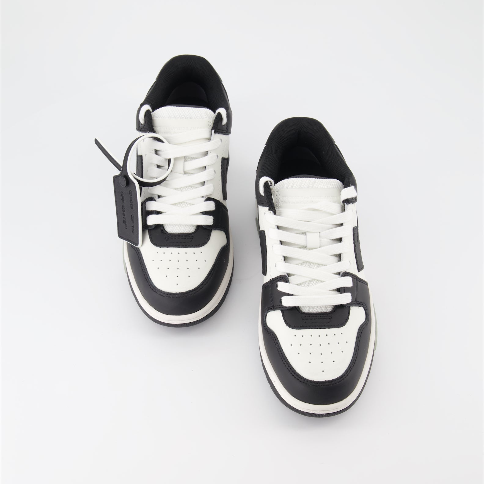 Off-White sneakers, leather sneakers, luxury footwear, designer sneakers, high-end fashion