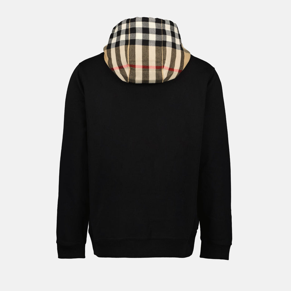 Burberry, checked jacket, men's luxury jacket, cotton zip jacket, designer outerwear