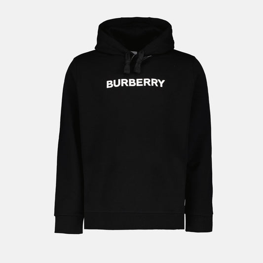 Burberry, Logo Hoodie, Men's Luxury Hoodie, Designer Hoodie, Burberry Clothing