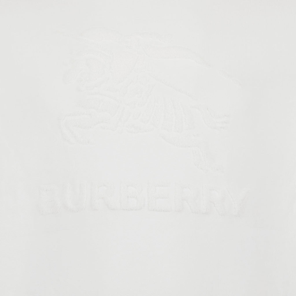 Burberry sweatshirt, men's luxury clothing, tonal logo sweatshirt, high-end fashion, designer menswear