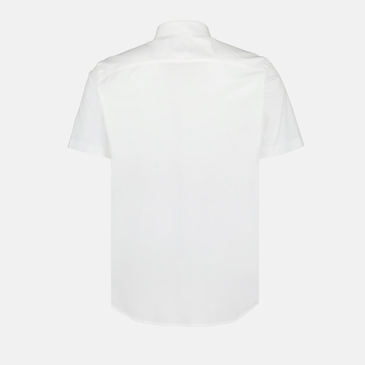 Burberry, men's white shirt, luxury fashion, short sleeve shirt, designer clothing