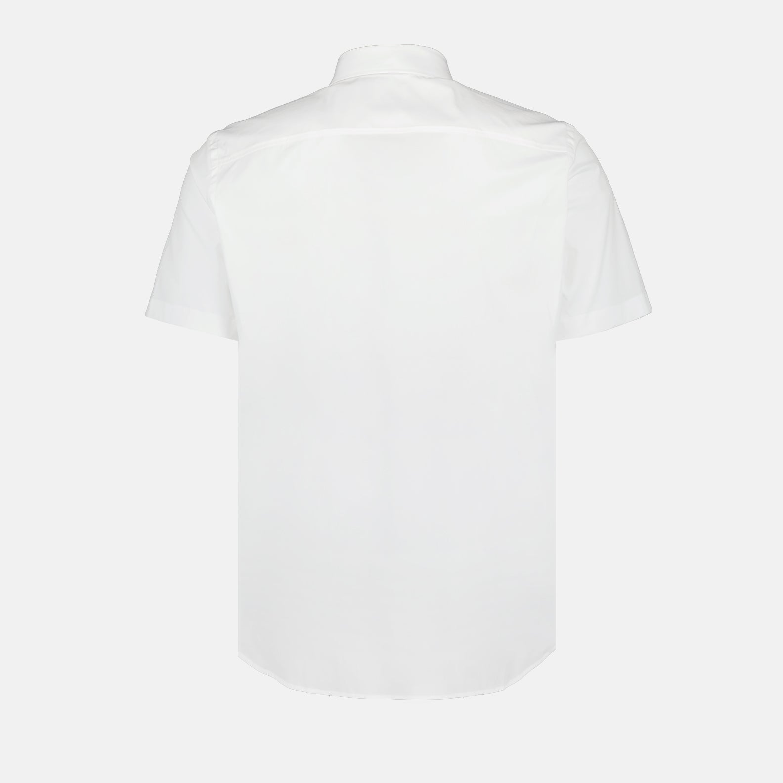 Burberry, men's white shirt, luxury fashion, short sleeve shirt, designer clothing