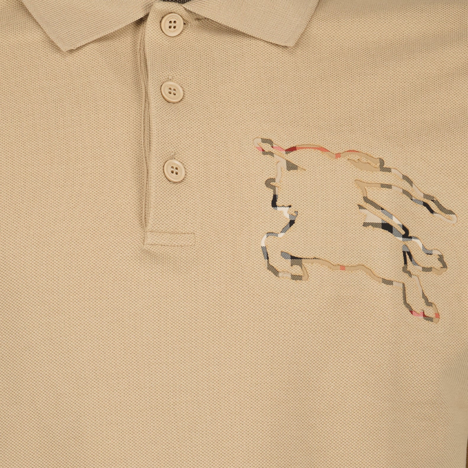 Burberry polo, men's luxury polo, beige polo shirt, Cavalier Polo, Burberry fashion