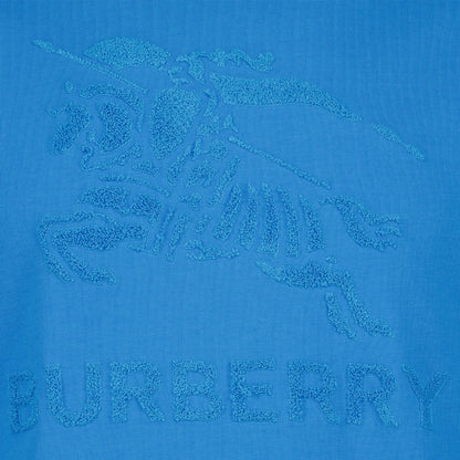 Burberry, Cavalier T-shirt, Men's luxury fashion, Blue T-shirt, High-end men's clothing