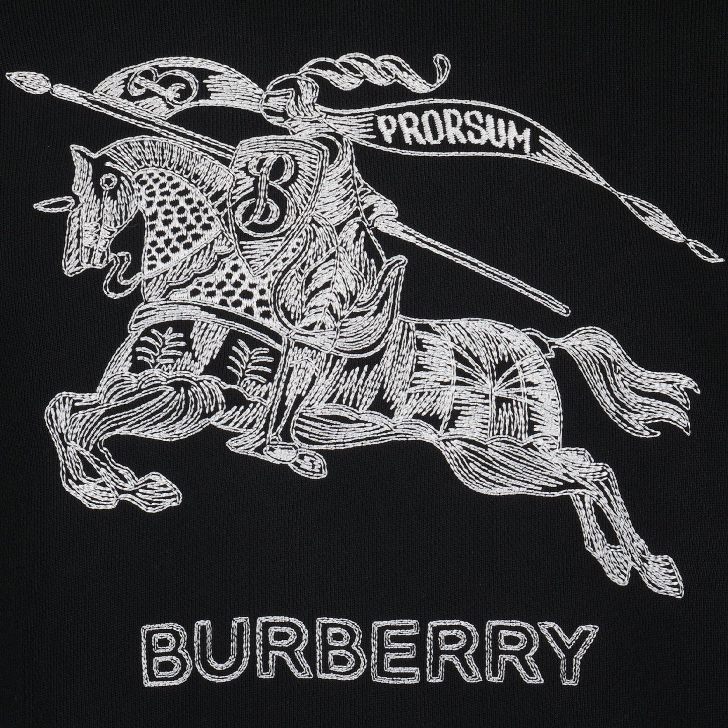 Burberry hoodie, Men's luxury wear, Black Cavalier Hoodie, Designer hoodie, Burberry fashion