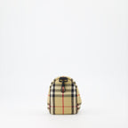 Burberry key fob, luxury accessories, men's keychain, Burberry check, elegant key ring