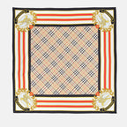Burberry, silk scarf, women's accessories, luxury fashion, printed scarf