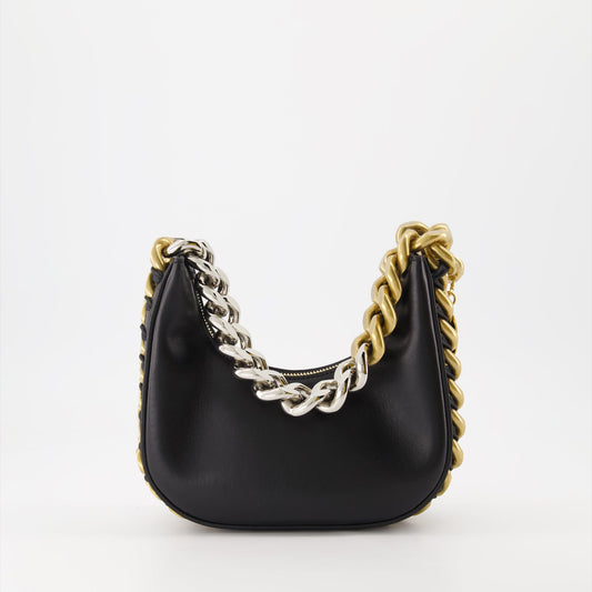 Stella McCartney, Mini Frayme Bag, luxury handbag, women's accessories, black designer bag