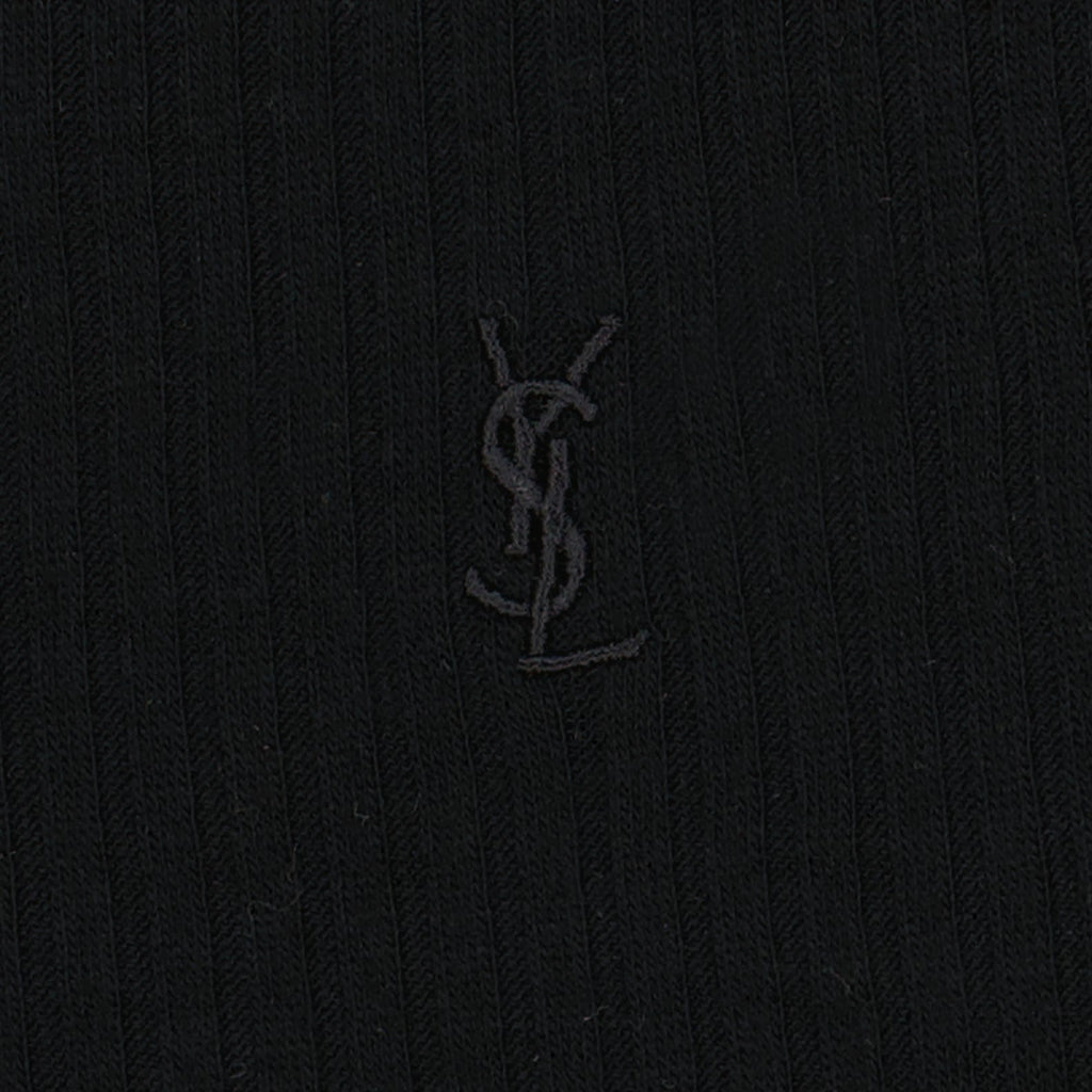 Saint Laurent, Men's fashion, Logo tank top, Black tank top, Luxury casual wear