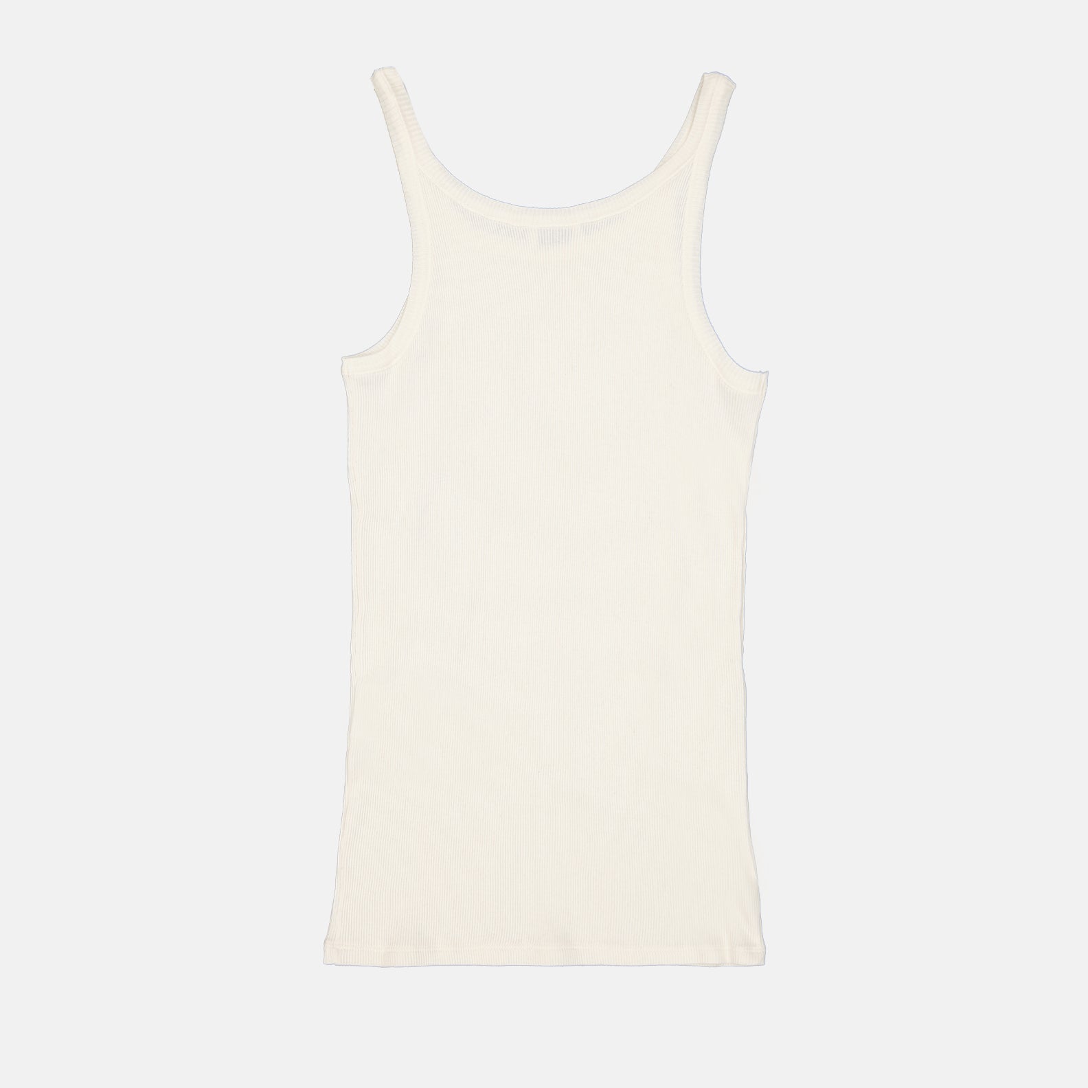 logo tank top, Saint Laurent tank top, ribbed cotton top, men's casual wear, stylish tank top