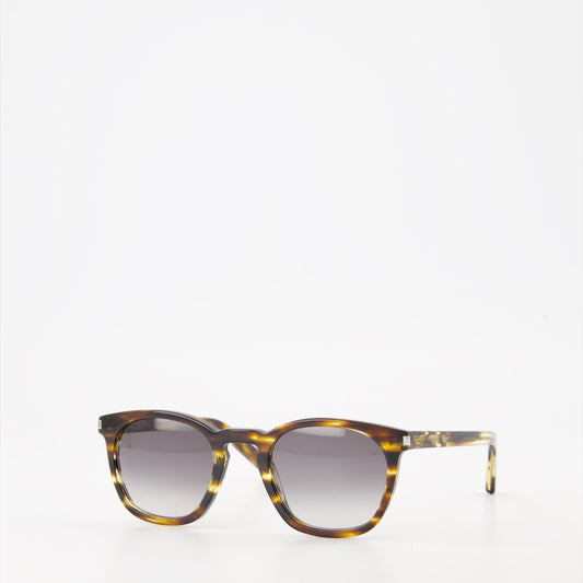 Saint Laurent, Tortoise Shell Sunglasses, Bold 28 Sun, Luxury Accessories, Fashion Sunglasses