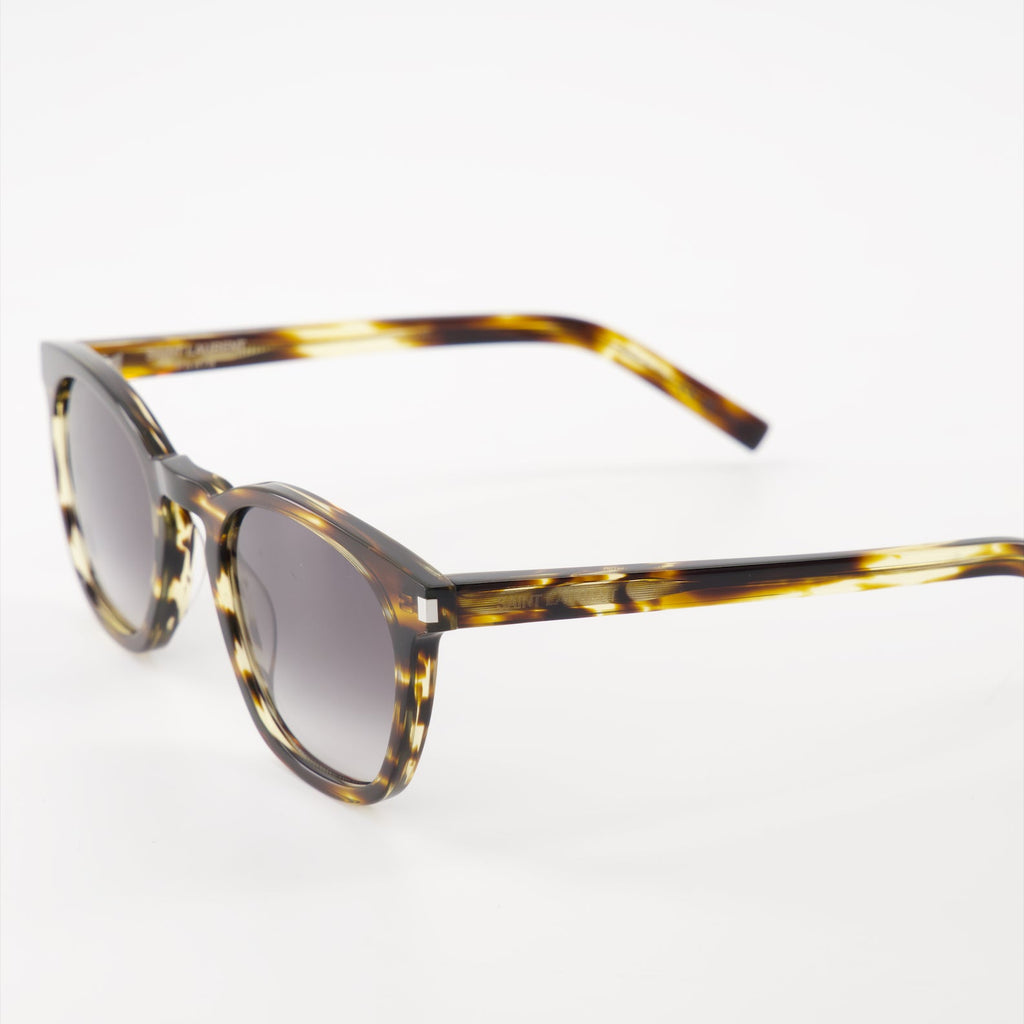 Saint Laurent, Tortoise Shell Sunglasses, Bold 28 Sun, Luxury Accessories, Fashion Sunglasses