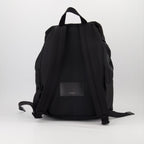 luxury backpack, eco-friendly accessories, black econyl bag, Saint Laurent backpack, sustainable luxury