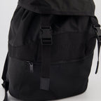 luxury backpack, eco-friendly accessories, black econyl bag, Saint Laurent backpack, sustainable luxury