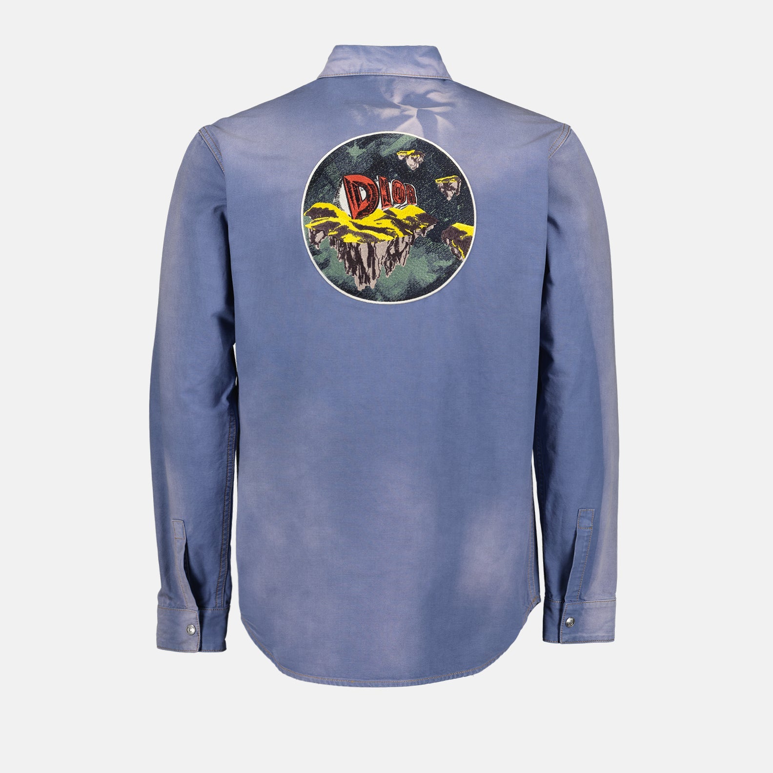 Dior denim shirt, luxury men's shirt, AsteroDior, designer clothing, men's fashion